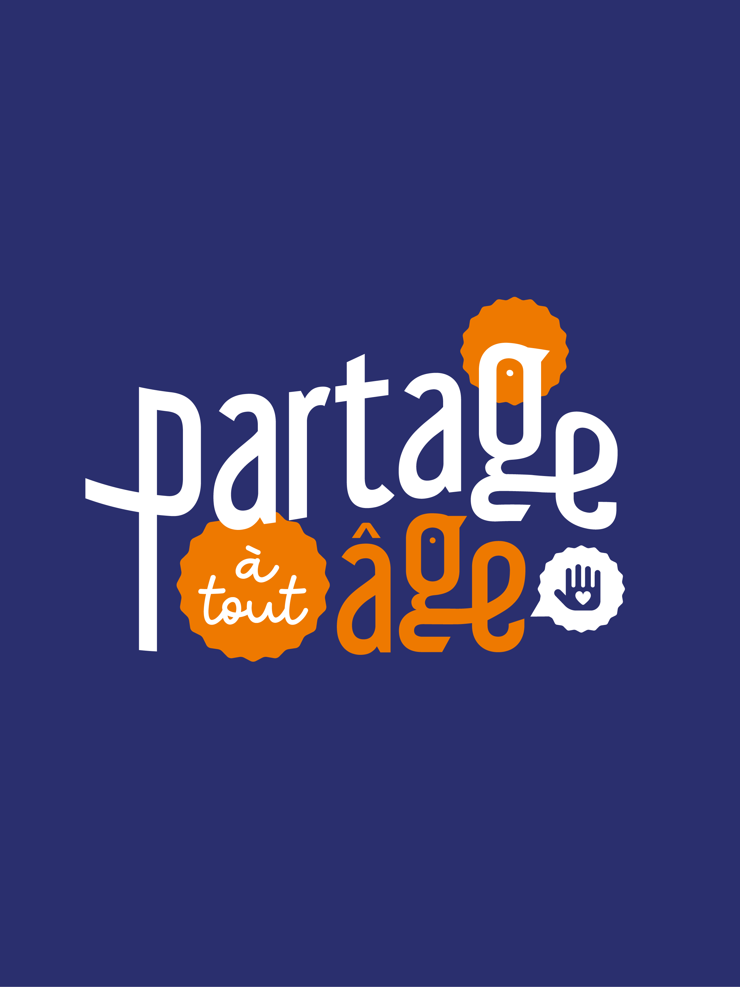 Image de couverture de l'identité visuelle de l'association Partage à tout Âge