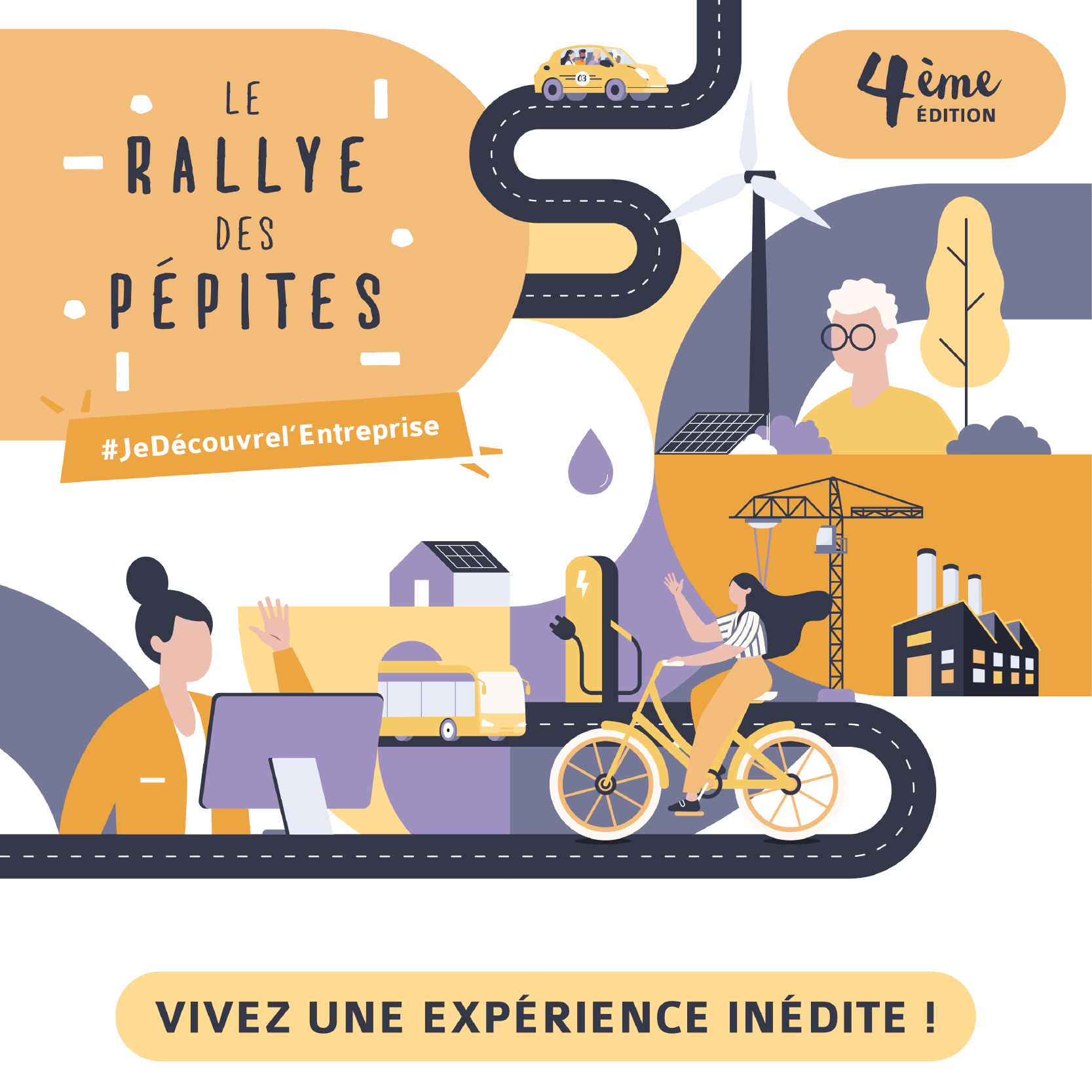 Visuel Instagram, Rallye des Pépites 2025, Je découvre l'entreprise