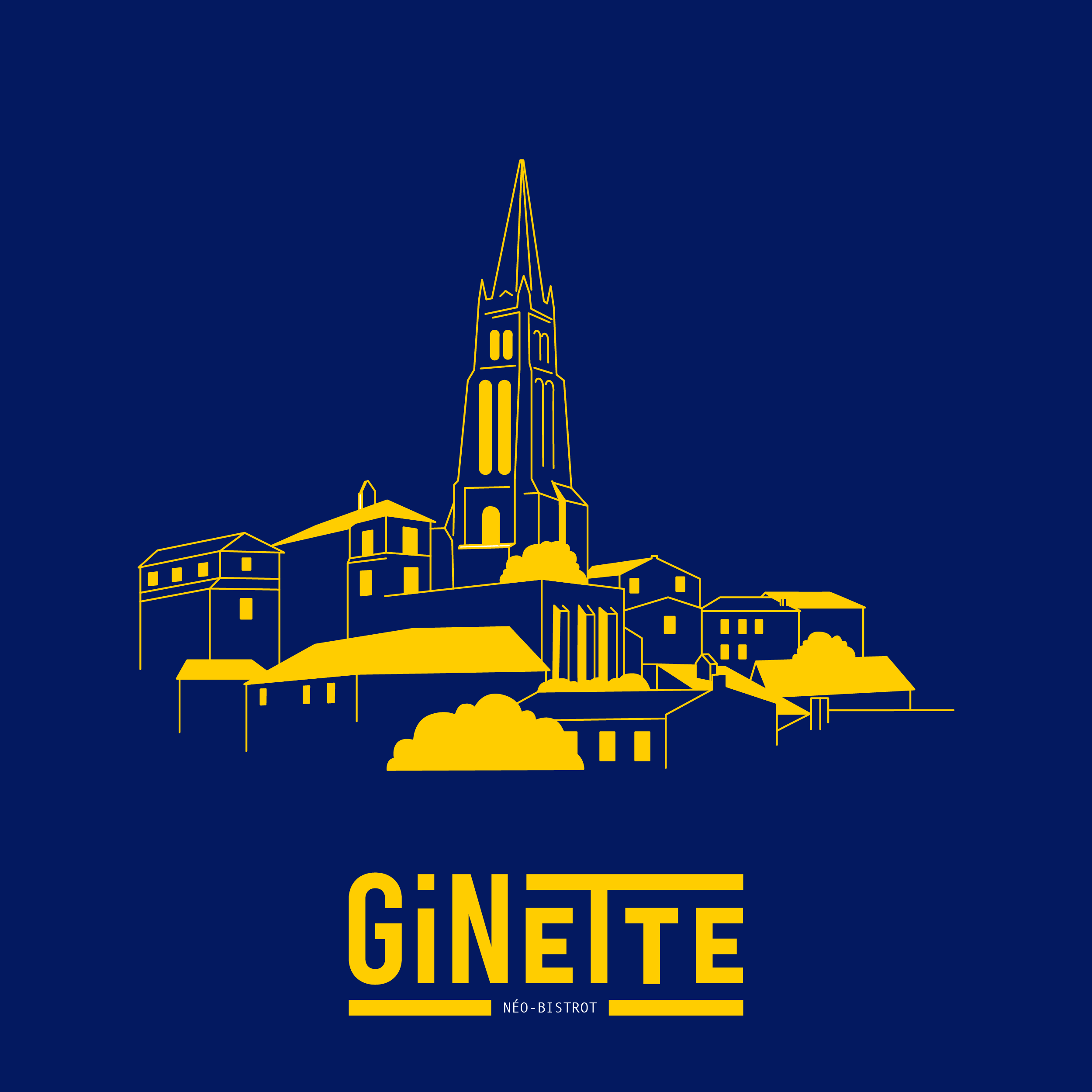 Image de couverture du projet pour le restaurant Ginette à Limoges